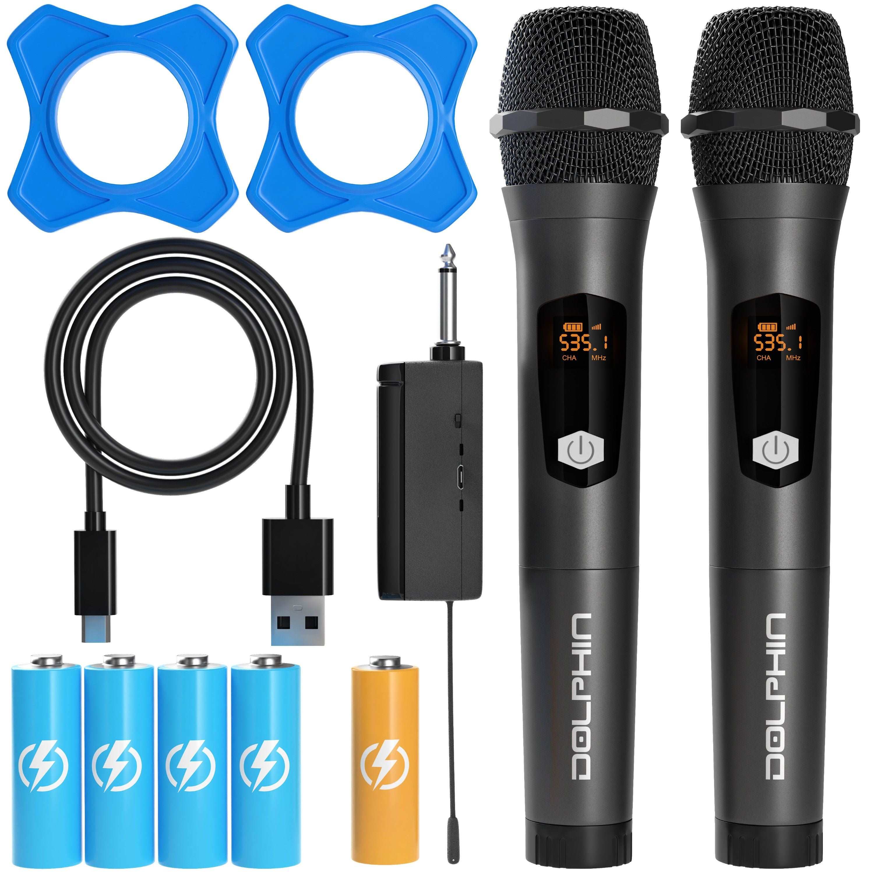 ディスカバリー　マイク PartyMic 20 UHF Dual Wireless Microphone System | Crystal-Clear