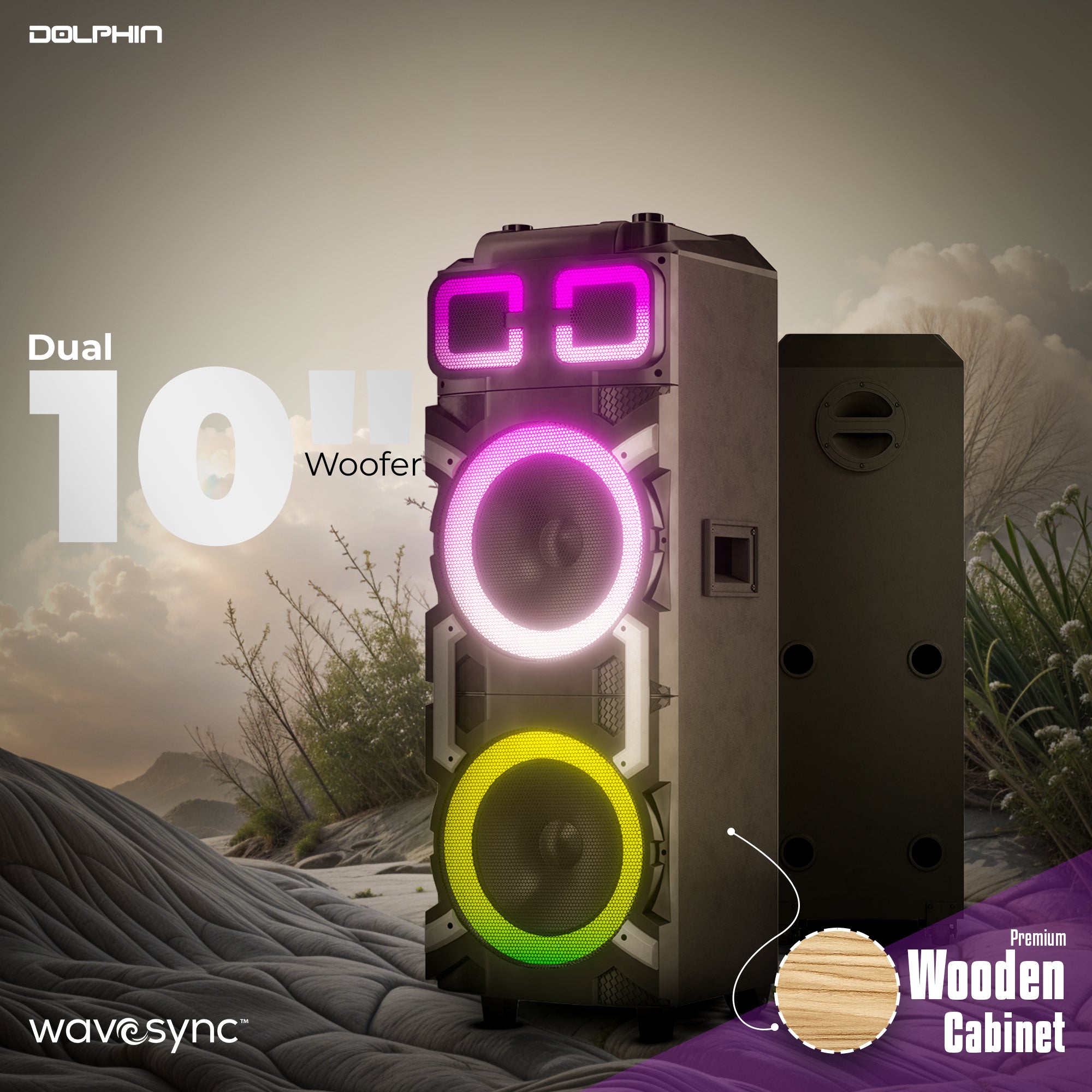 BoxParty MDF 3210 – Dolphin