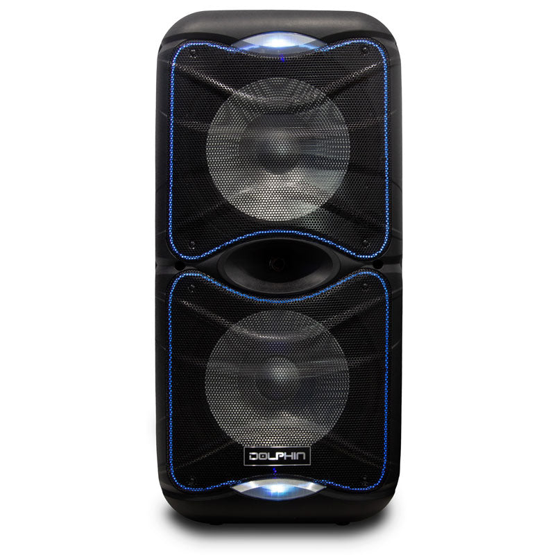 SP-212RBT Subwoofers with Trolley Handle and Neon Lights