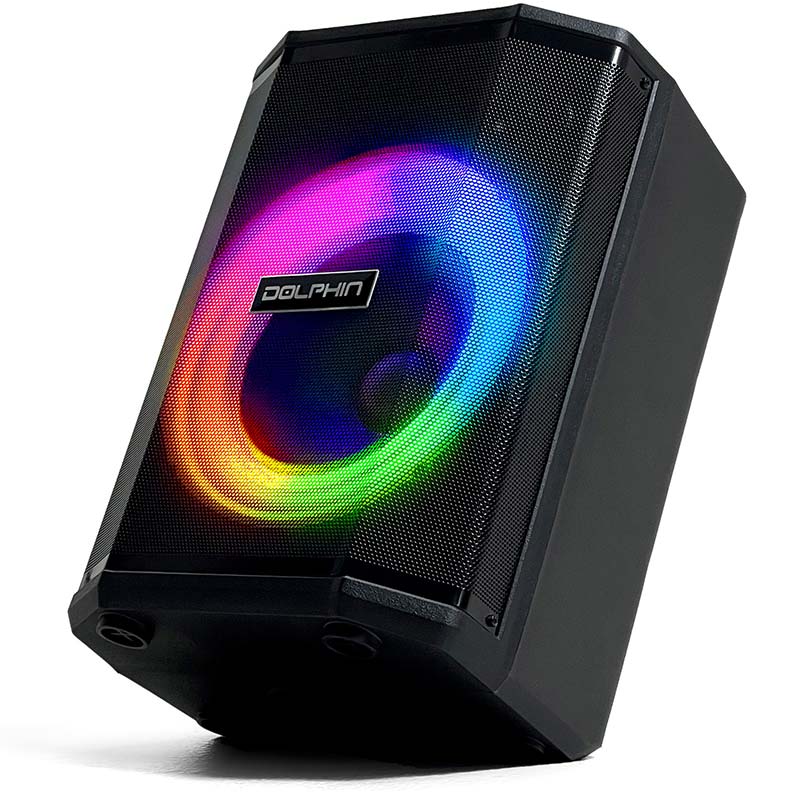 Dolphin Tilt 880: Portable Bluetooth Speaker - Loud & Crisp Sound