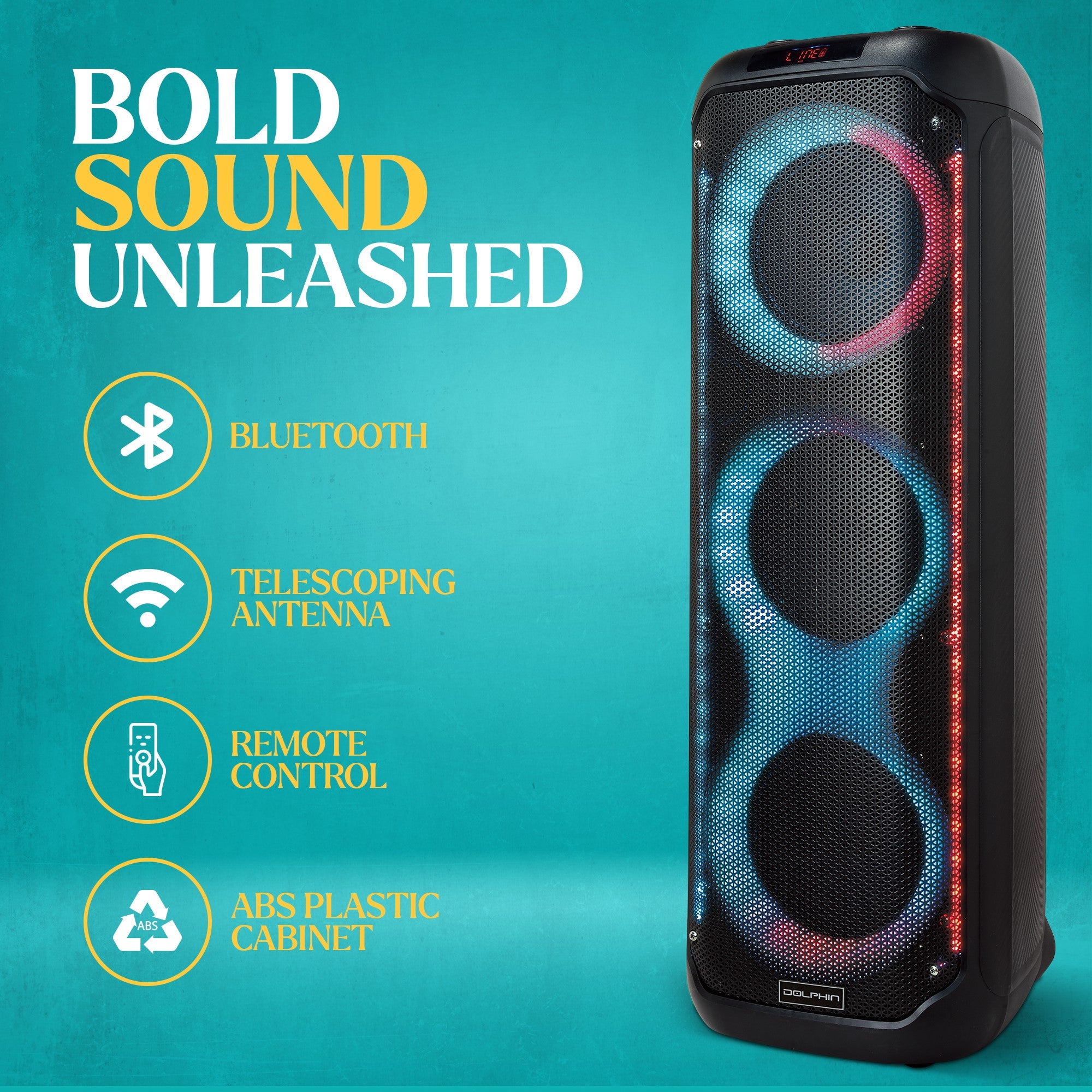KaraokeBox 380: Unleash the Party Vibes with this Large Bluetooth