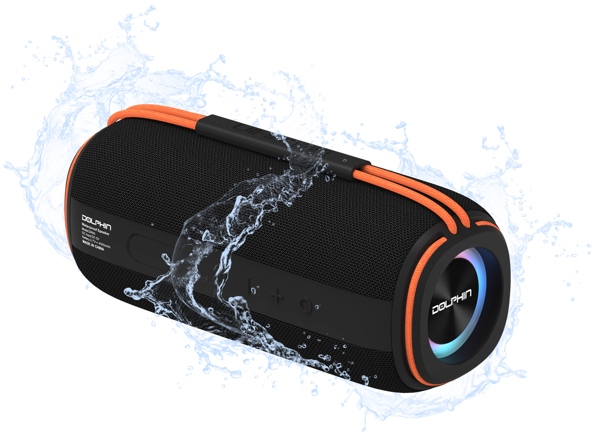 Diver 60: Portable Waterproof Speaker with IPX6 Rating, Compact