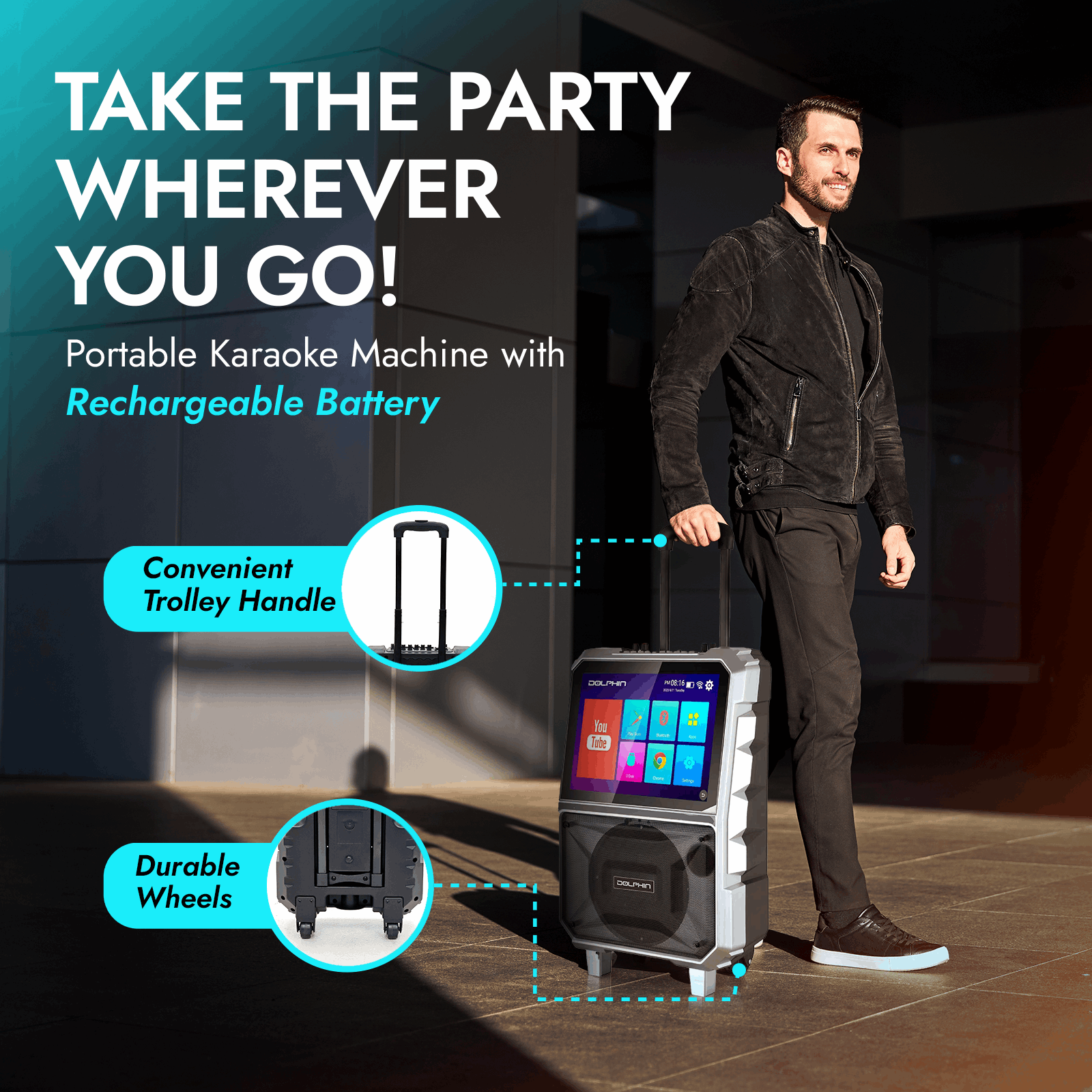 KB-85R Karaoke Speaker