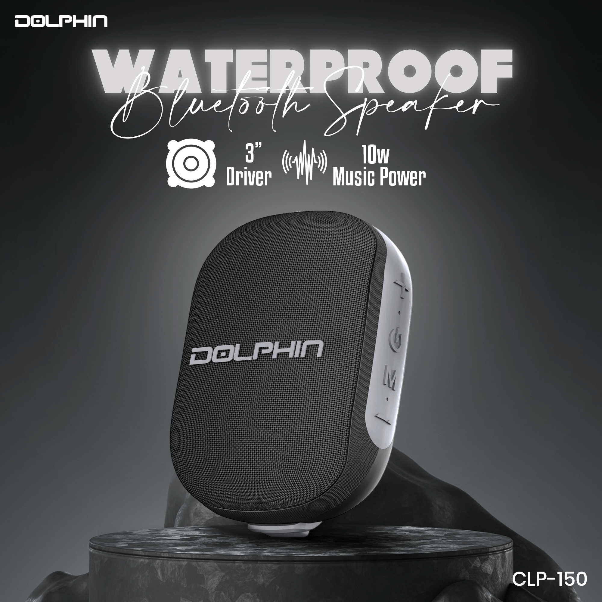 CLP-150 &amp; CLP-10 Yellow Bundle – Waterproof Bluetooth Speakers with Clip, Strap, and Hands-Free Calling – Portable Sound for Travel, Fitness, and Outdoors