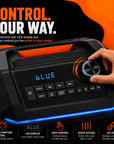 Dolphin DIVER Max DRX-100 160W Portable Bluetooth Speaker | IPX6 Waterproof | Removable Battery | RGB Lights | USB-C Fast Charging