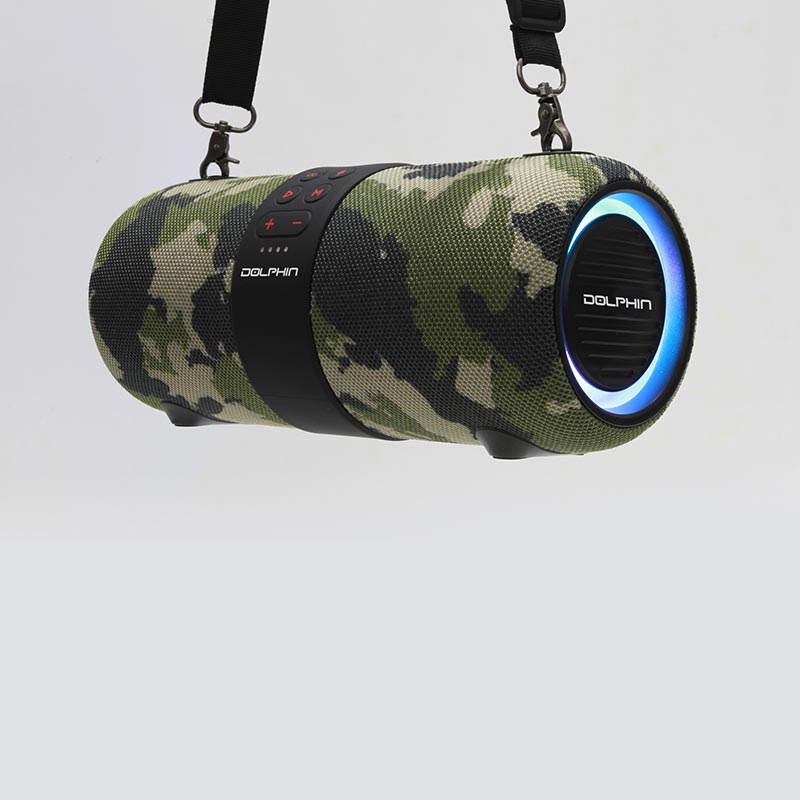 LUX 60 Camo: Portable High Power Speaker - Handheld Brilliance