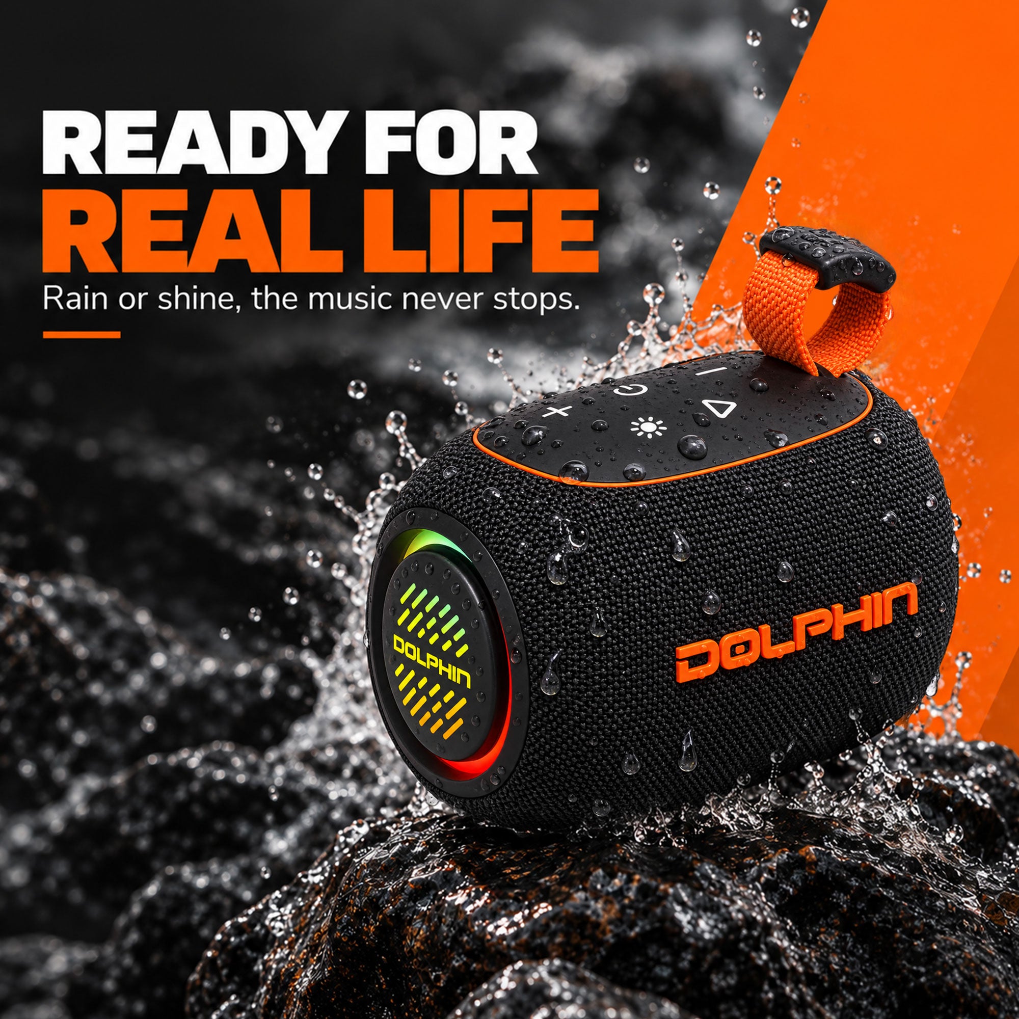 DIVER 15 - PORTABLE SPEAKER | COMPACT & WATERPROOF – Dolphin